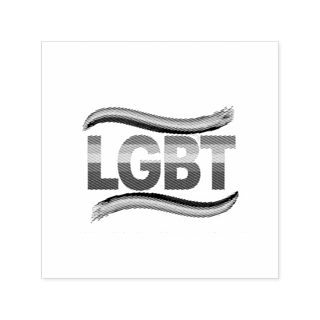 Carimbo Auto Entintado Orgulho Arco-íris LGBT (Design)