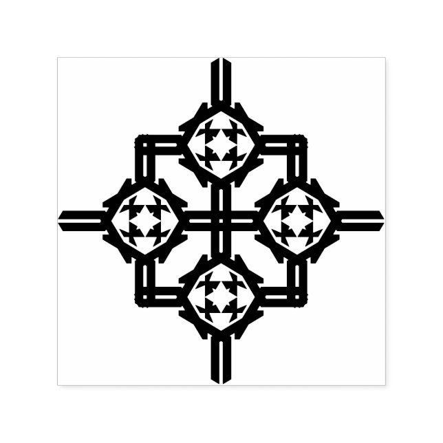 Carimbo Auto Entintado Ornamento (Design)