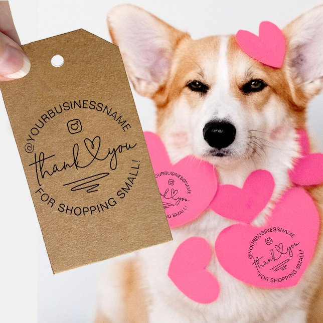 Carimbo Auto Entintado Pacote Comercial Personalizado Obrigado (Criador carregado)