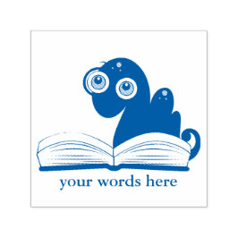 Carimbo Auto Entintado Palavras de livros acrescentam palavras Professore