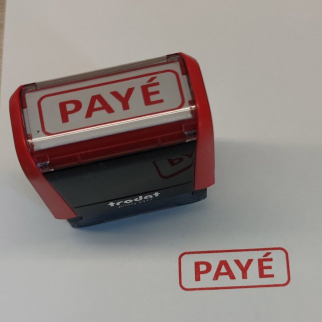 CARIMBO AUTO ENTINTADO PAYÉ (Criador carregado)