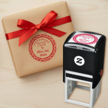 Personalizado à Mão com Amor Redondo e Negrito