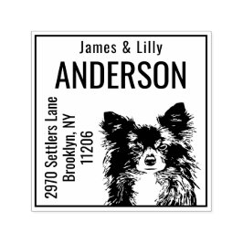 Carimbo Auto Entintado Personalizar Chyhuahua Retorna Endereço Autocolant