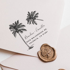 Carimbo Auto Entintado Personalize seus nomes de praia russos+ endereço d