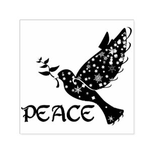 Carimbo Auto Entintado Porta PEACE