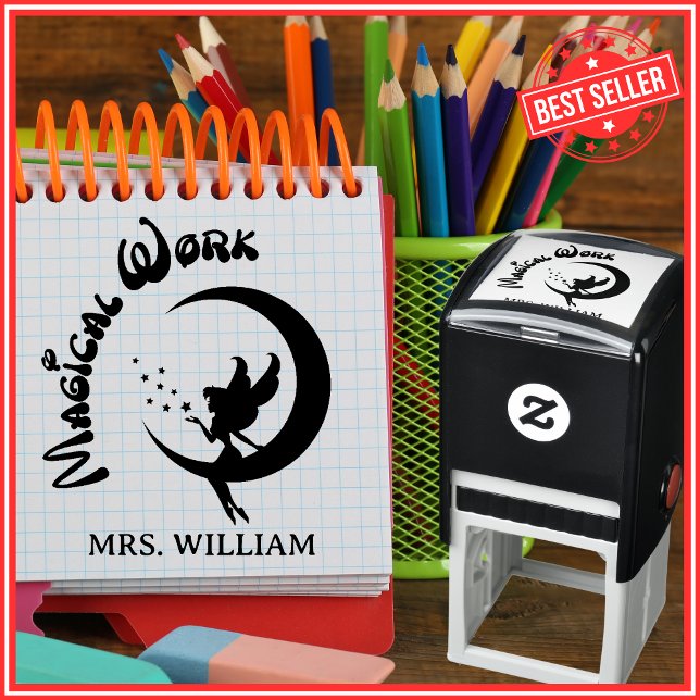 Carimbo Auto Entintado Professor Bom Trabalho Elogia Incentivo Formando (Criador carregado)