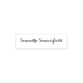 Carimbo Auto Entintado Proprietário Comercial de Assinatura de Nome Perso