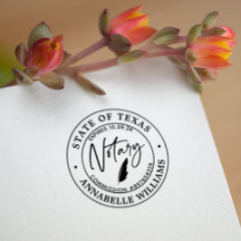 Carimbo Auto Entintado Público Notário Moderno