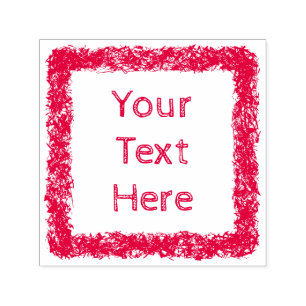 Carimbo Auto Entintado Quadro Rough