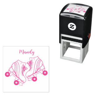 Carimbo Auto Entintado Rastreamento do cilindro de nome personalizado