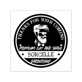 Carimbo Auto Entintado Recorte Premium | Compro de Barber Personalizado