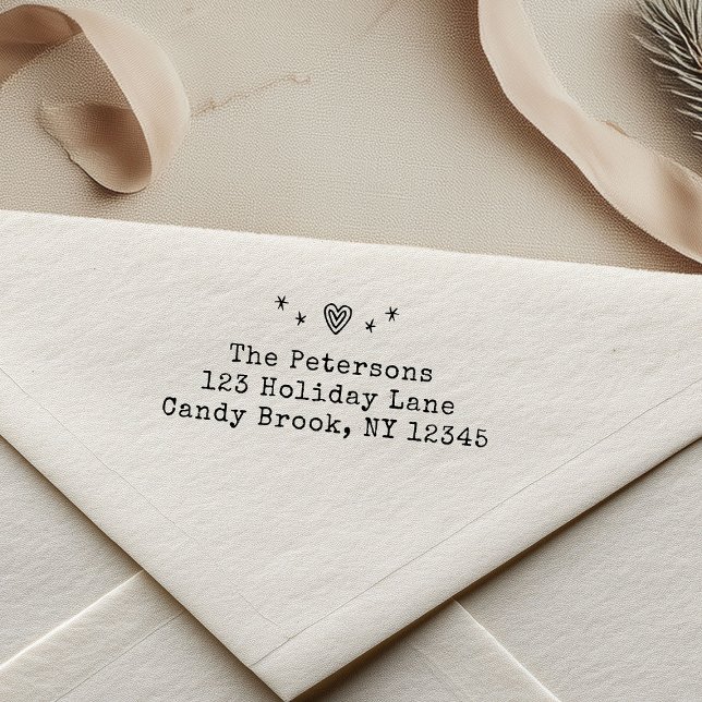 Carimbo Auto Entintado Retroró Retrorado Desenhado À Mão Estende Família  (Criador carregado)