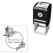 Rosa Floral Frame Da Biblioteca De