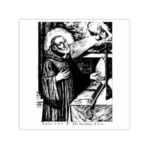 Carimbo Auto Entintado Santo Benedict
