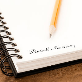 Carimbo Auto Entintado Script de Assinatura