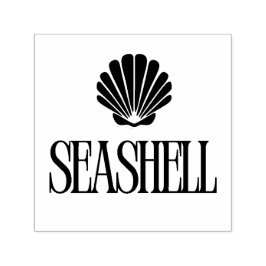 Carimbo Auto Entintado Seashell
