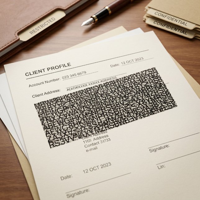 Carimbo Auto Entintado Segurança de Documento Confidencial (Criador carregado)