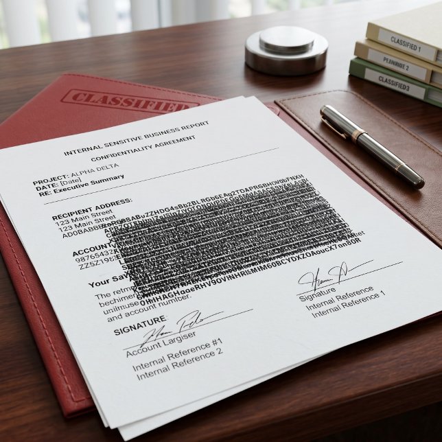 Carimbo Auto Entintado Segurança de Documento Confidencial (Criador carregado)