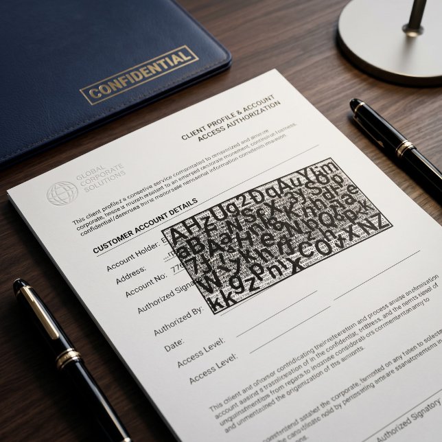 Carimbo Auto Entintado Segurança de Documento Confidencial (Criador carregado)