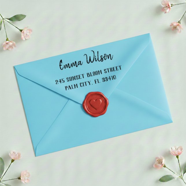 Carimbo Auto Entintado Self Inking Custom Name And Address Rubber Stamp (Criador carregado)