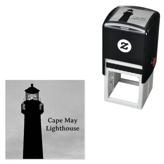 Carimbo Auto Entintado Selo Automático Farol de Cape May (In Situ)
