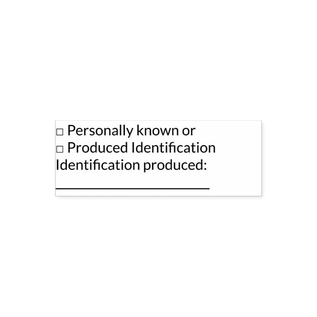 Carimbo Auto Entintado Selo de Identificação (Design)