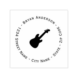 Carimbo Auto Entintado Selo decobertura do endereço do remetente da