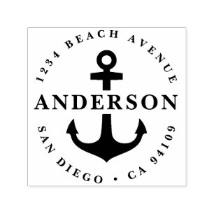 Carimbo Auto Entintado Selo do endereço do remetente, presente perfeito