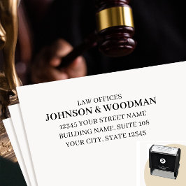 Carimbo Auto Entintado Serviço Jurídico de Devolução Profissional