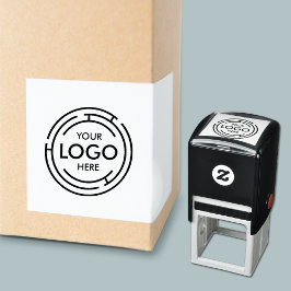 Carimbo Auto Entintado Seu logotipo