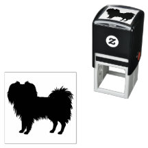 Silhueta de Cachorro da Raça Toy Phalène