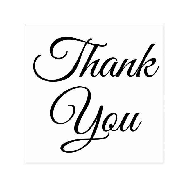 Carimbo Auto Entintado Simples Elegante Minimalista #79 OBRIGADO (Design)