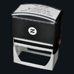 Carimbo Auto Entintado Sobrenome Personalizado Futuro Sr e Sra<br><div class="desc">Fácil de criar seu próprio carimbo personalizado de endereço de devolução auto-entintado. Basta clicar no botão "Personalizar" acima e inserir seu nome,  família ou nome da empresa e endereço.</div>