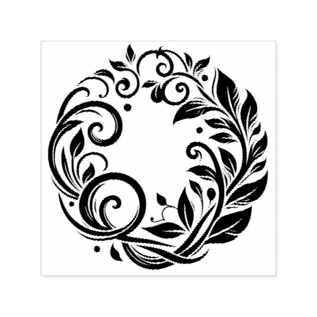 Carimbo Auto Entintado Stamps 1.5" x 1.5" (Design)