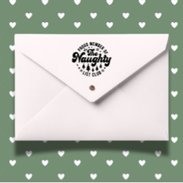 Carimbo Auto Entintado Tema engraçado de Natal travesso