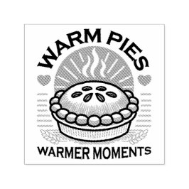 Carimbo Auto Entintado Tempos Quentes de Tempos Quentes - Design de outon