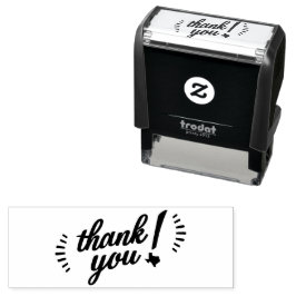 Carimbo Auto Entintado Texas Obrigado