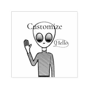 Carimbo Auto Entintado Thunder_Cove da Alienígena de Onda Amigável