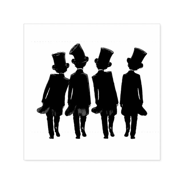 Carimbo Auto Entintado Top Hatters (Design)