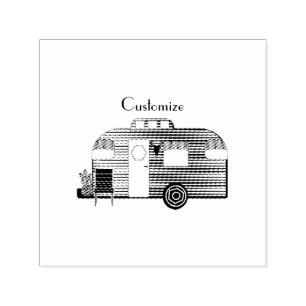 Carimbo Auto Entintado Traveler Camper Caravan Thunder_Cove