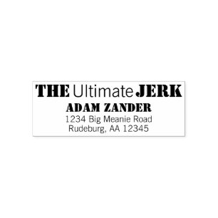 Carimbo Auto Entintado Ultimate Jerk Humorous
