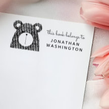 Urso Vermelho Este Livro Pertence Ao Nome