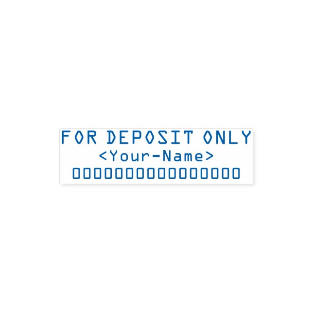 Carimbo Auto Entintado Verificar Indorso Restrito + Nome Personalizado (Design)