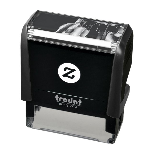 Carimbo Auto Entintado Violão acústico legal (Produto)