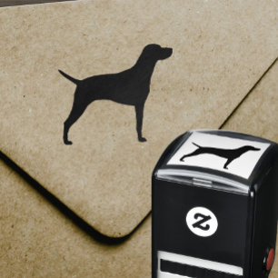 Carimbo Auto Entintado Vizsla Dog Breed Silhouette
