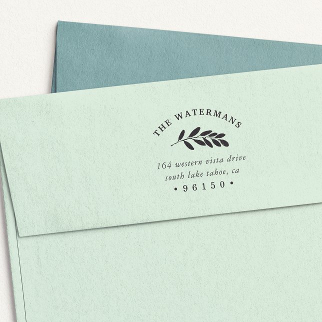 Carimbo Auto Entintado Wild Meadow Return Address (Criador carregado)