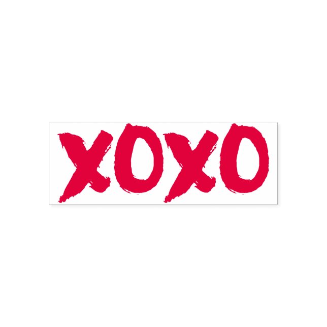 Carimbo Auto Entintado XOXO Brushaft (Design)