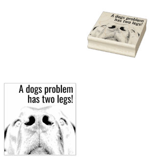 Carimbo autografante de problemas humanos