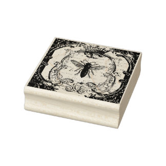 Carimbo De Abelhas De ornamentado, Mistura De Arte