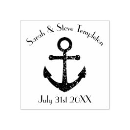 Carimbo de Âncora Náutica e Carimbo